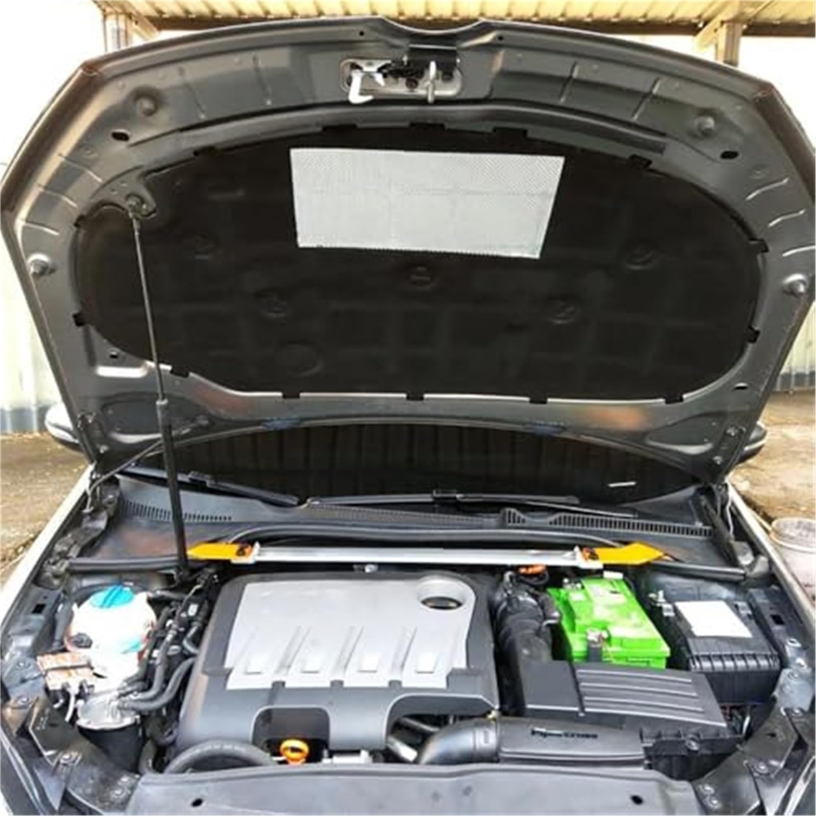 dla dla VW, dla Golfa, 6, dla Golfa, 6 Gti Przednia maska | samochodu Izolacja akustyczna bawełniana Podkładka izolacyjna termiczna