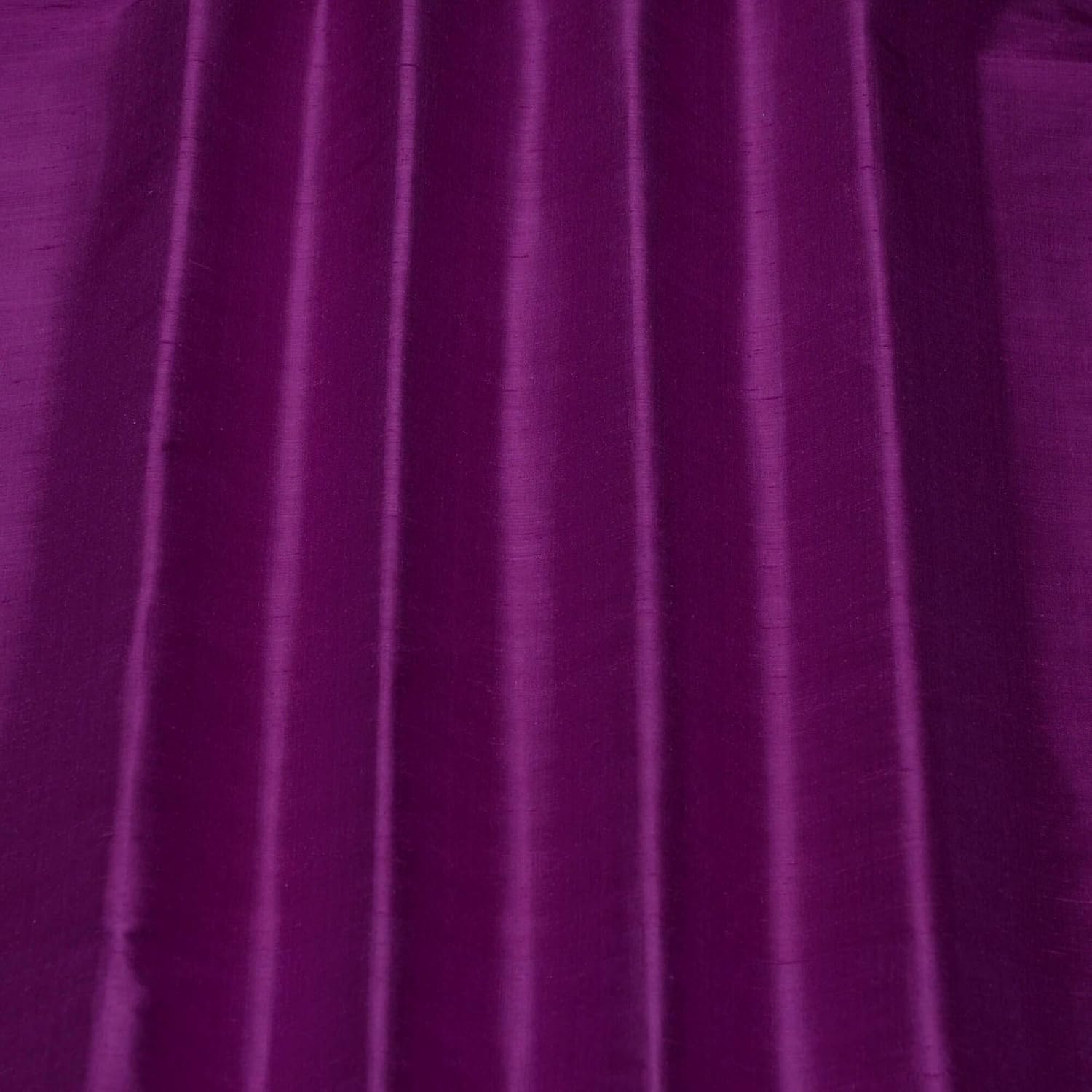 Magenta Pink Shantung Silk, 100% Silk Fabric, by The Yard, 54" Wide