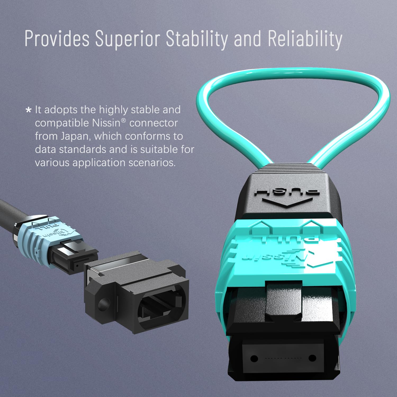 OMMOケープ Amazon.com: Monoprice OM3 Fiber Optic Cable - Reverse
