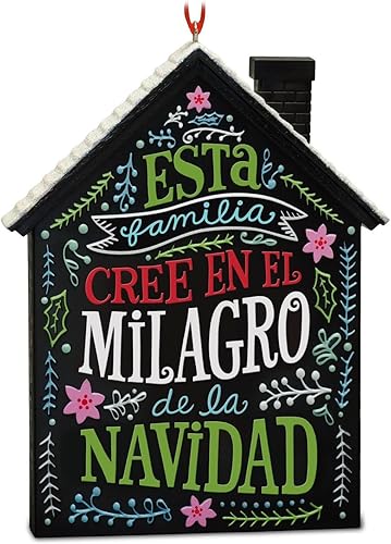 Hallmark El Milagro de la Navidad - Adorno multicultural para casa de vacaciones