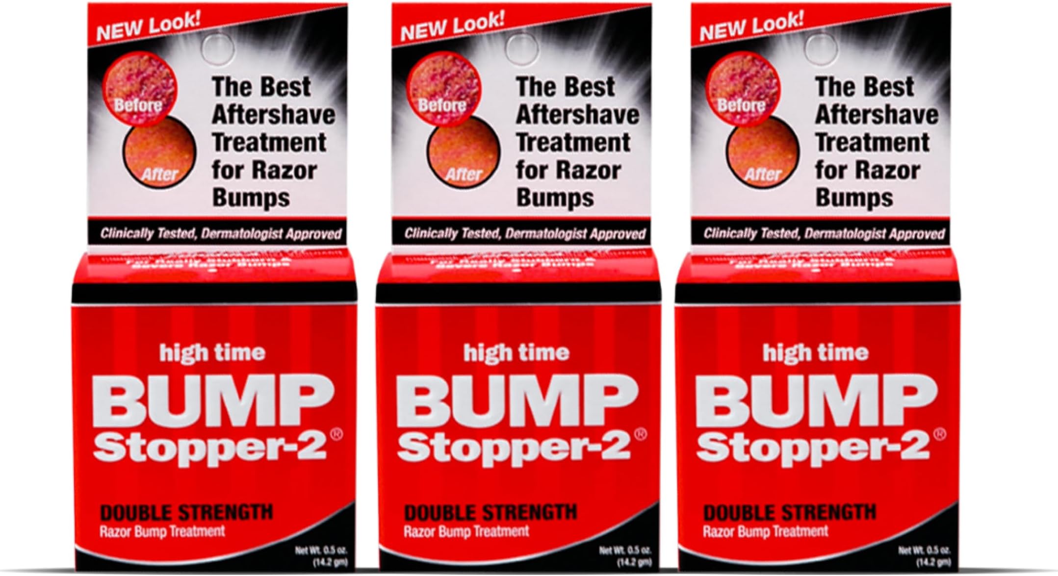 High Time Bump Stopper-2 0.5 Ounce Double Strength Treatment (14ml) (3 Pack)
