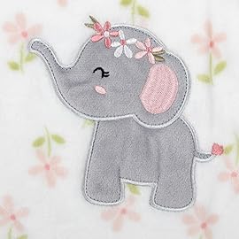 Plush Fleece Throw and Receiving Baby Blankets for Boys and Girls 30x36