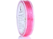 KONMAY 0.6mm Stretchy Bracelet String, 38 Yards Elastic Crystal String,Thin Elastic Beading Cord for Seed Beads, Pony Beads, Kandi Beads and Friendship Bracelet Making
