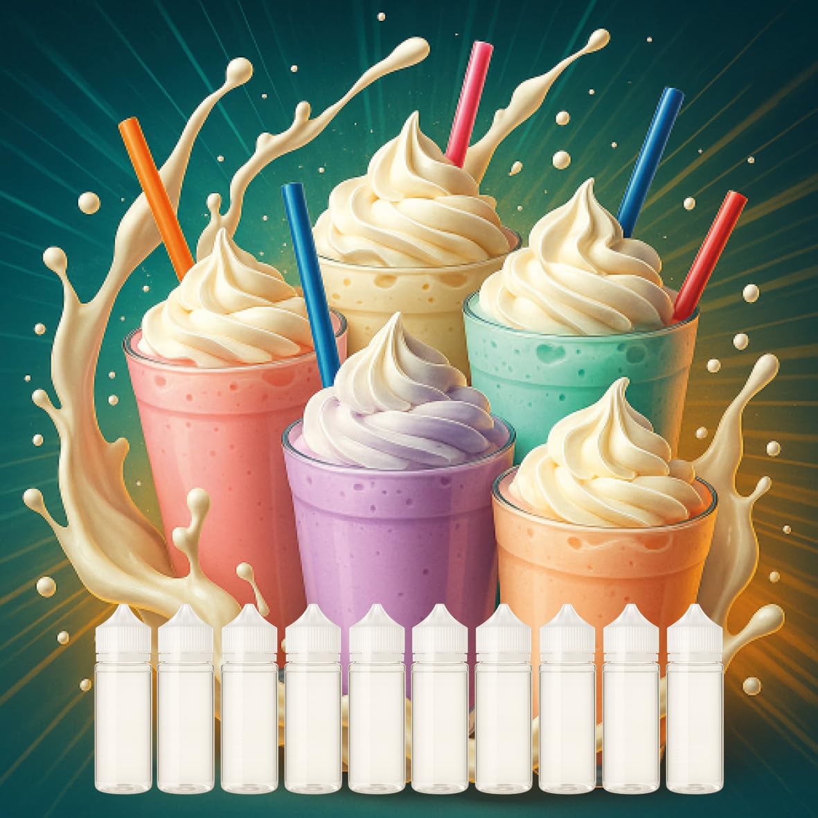 Creamshake Edition - Kolekcja Sasami Signature - Zestaw 10 x 10ml koncentratów aromatów - Wegańskie