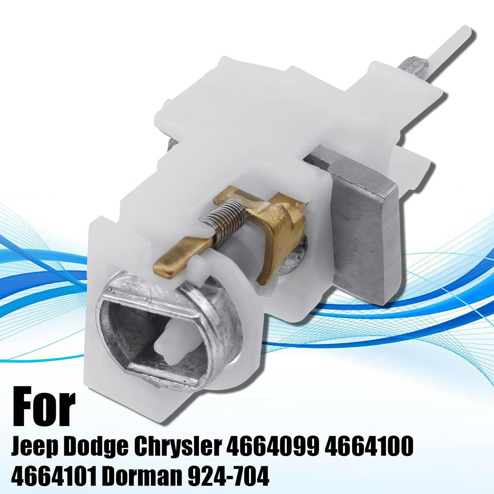 Riloer Automotive Piantone dello Sterzo Attuatore Interruttore di Accensione Blocchetto Accensione 4664099 4664100 4664101, compatibile con Chrysler compatibile con Dodge compatibile con Jeep