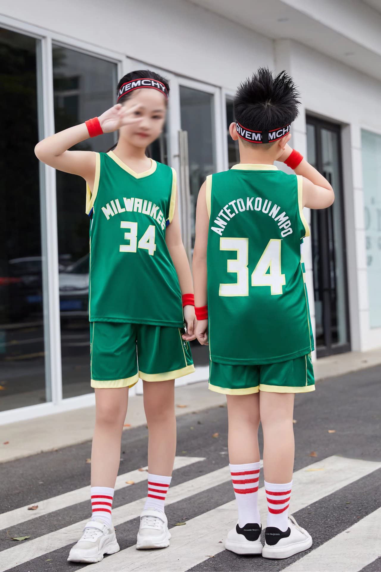 Amazon.co.jp: 子供用 バスケットボール ジャージ NBA ミルウォーキー