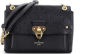 Pre-Loved Vavin Handbag Monogram Empreinte Leather PM, Black