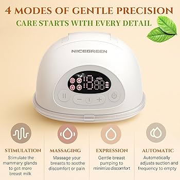 Amazon.com : NICEGREEN Wearable Breast Pump S32, Hospital