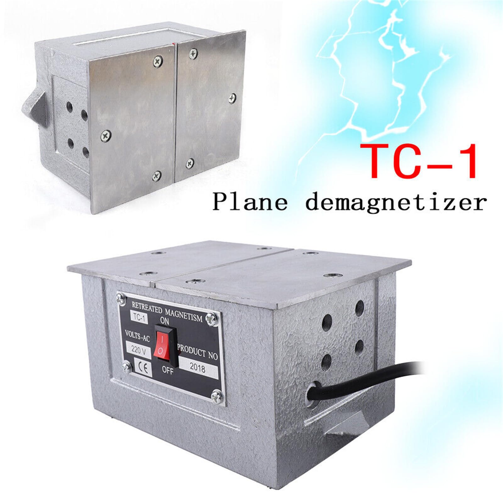 TC-1 Entmagnetisierer Plate, 100W Magnetisierer Entmagnetisierer Magnetische Werkzeuge 150x110MM Demagnetization Entmagnetisiergerät Maschine Werkzeuge Entmagnetisierplatte