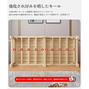 シングル 折りたたみベッド ベッドフレーム 木製 すのこ ブラウン 折りたたみベッド すのこベッド シングル 完成品 すのこ スノコ