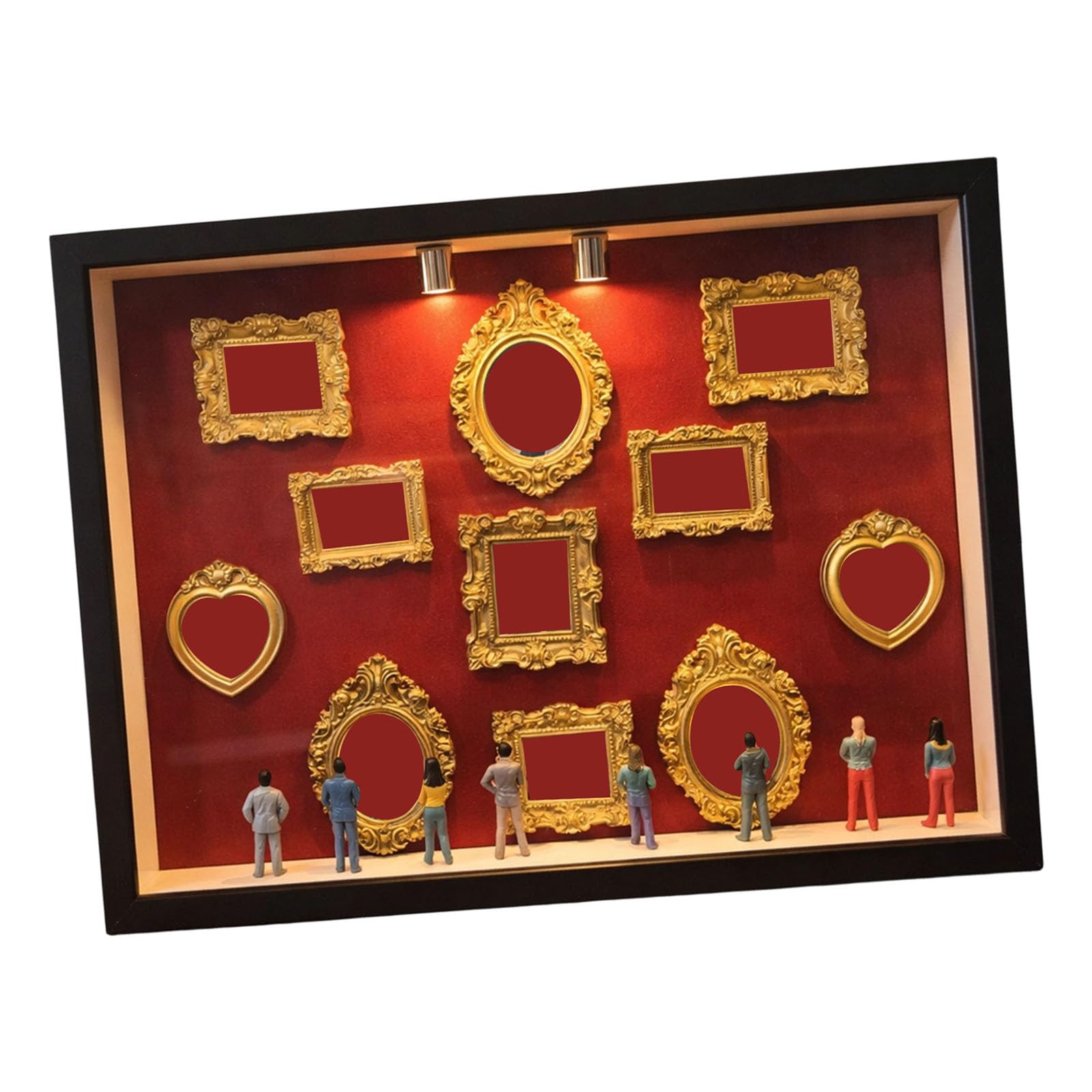 our fave Shadows Box Frame Set, Diys Minis Museums Silhouetted Box Personalize Diys Photo Memory Display Case Valentine Day Gift Minis Museums Silhouetted