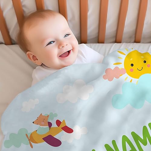 Vista 95 de Hyturtle Mantas de bebé personalizadas con nombre – Manta de camuflaje personalizada con nombre – Manta de forro polar verde camuflaje para niños