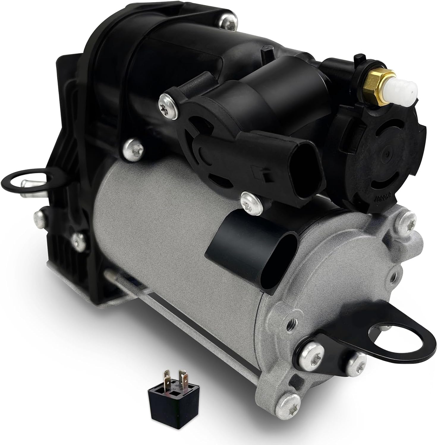 Air Suspension Compressor Pump, Compatible with Benz GL320 GL350 GL450 GL550 ML320 ML350 ML450 ML500 ML550 ML63 AMG 51643200004 1643200204 1643200304 1643200504