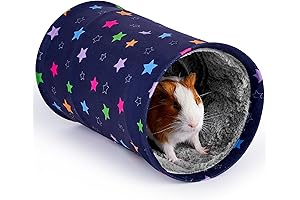 Glittme Fleece Tunnel for Guinea Pigs