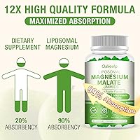 Vista 2 de Gomitas de malato de magnesio, suplemento dietético