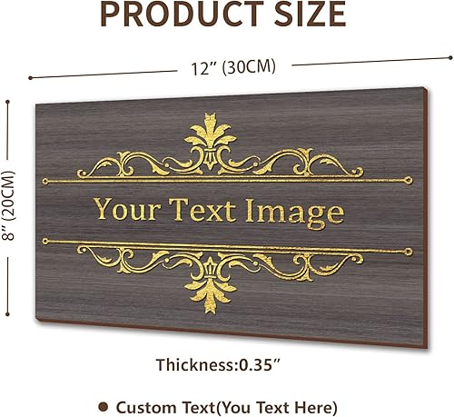 Miniatura 4 de Letrero de madera personalizado para decoración de pared, decoración de pared para sala de estar, granja, oficina, cocina, baño, hogar, inspirador,