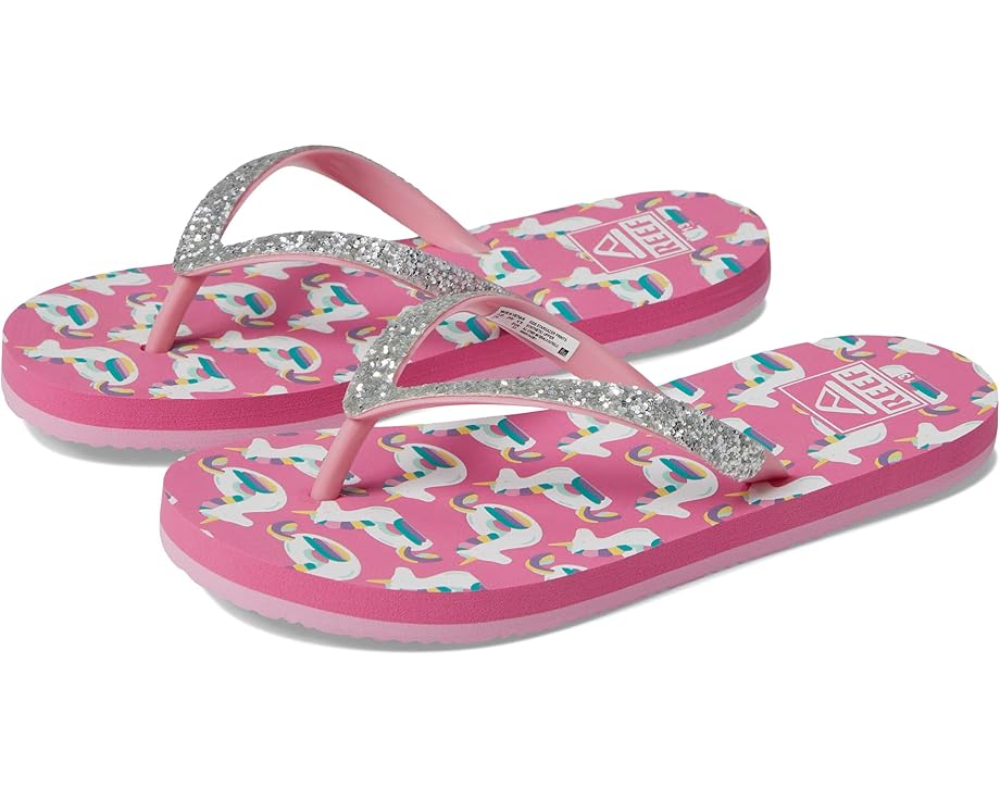 Reef Kids Reef Kids Stargazer Prints Flip Flops (Little Kid/Big Kid) - Pair View