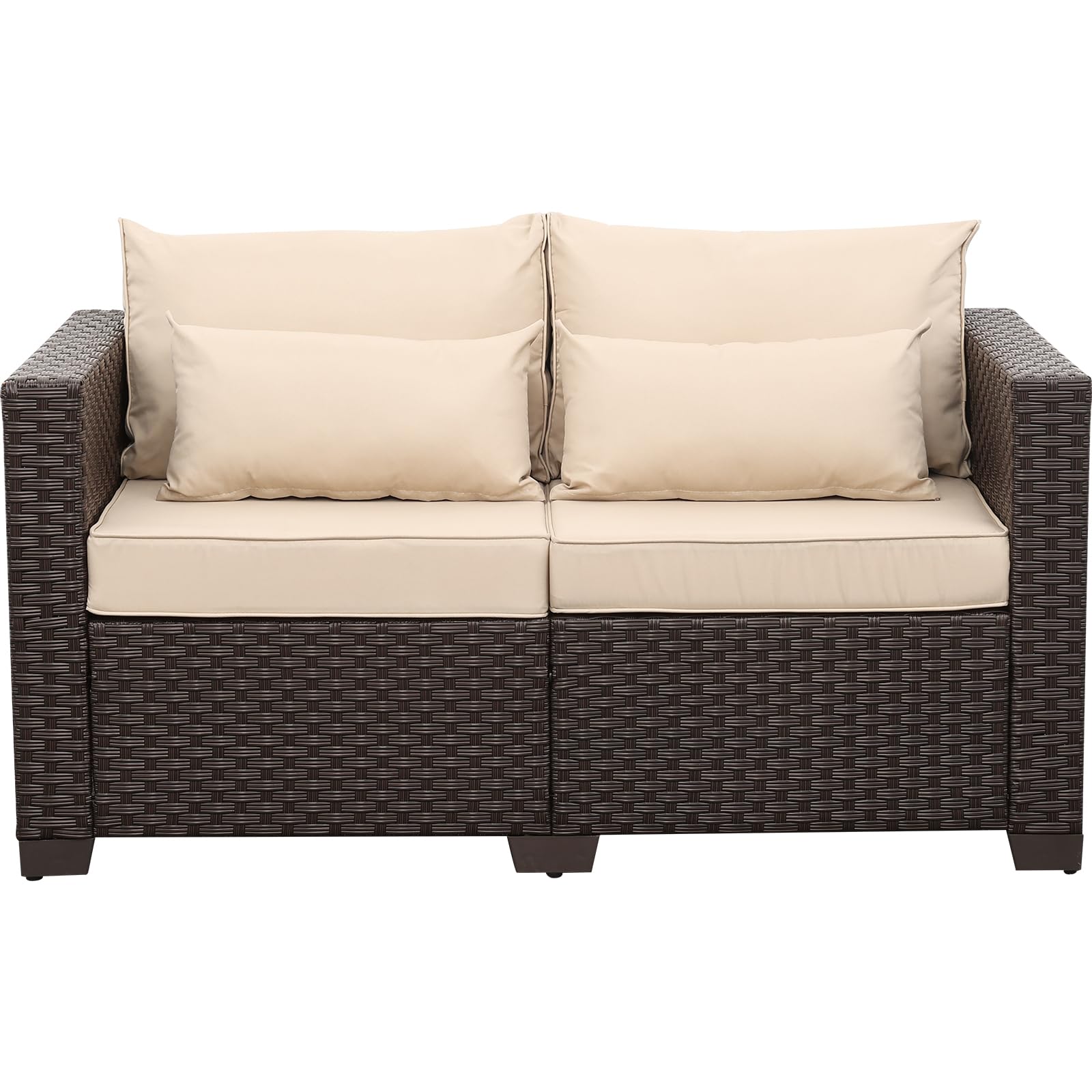Rattaner Loveseat with Cover