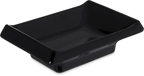Carlisle FoodService Products 086403 Ramequín de melamina estilo japonés, capacidad de 2 onzas, 3.62 pulgadas de largo x 2-38 pulgadas de ancho x 1