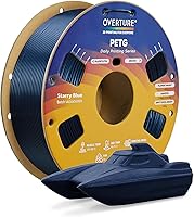 Vista 22 de Filamento de impresora 3D Overture PETG de 0.069 pulgadas con superficie de construcción 3D, bobina de 2.2 libras, precisión dimensional +/- 0.002