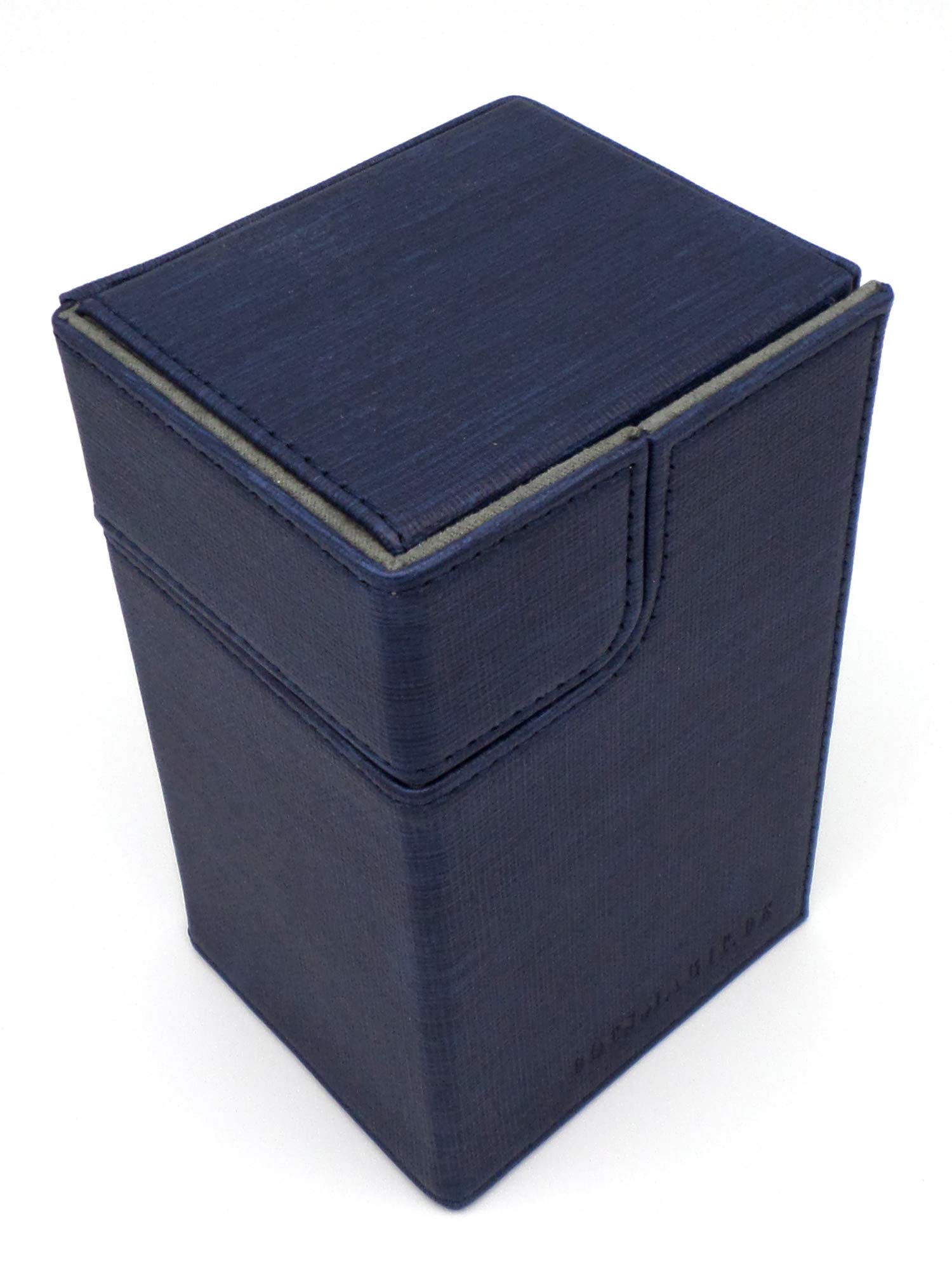 docsmagic.de Premium Magnetic Tray Box (100) Blue + Deck Divider - MTG - PKM - YGO, Big (100) - Image 2