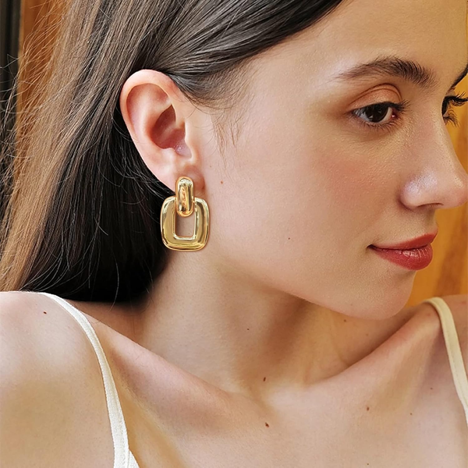 Gold Silver Hoop Dangle Earrings For Women Statement Retro Earrings Multiple Styles Jewelry for Birthday Party Jewelry - Image 4