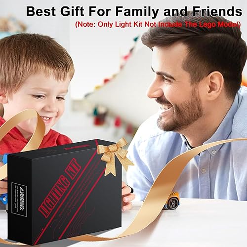 Miniatura 6 de Kit de luz LED mejorado para Lego DC Batwing The Joker Building Set, compatible con Lego 76265 (modelo no incluido)