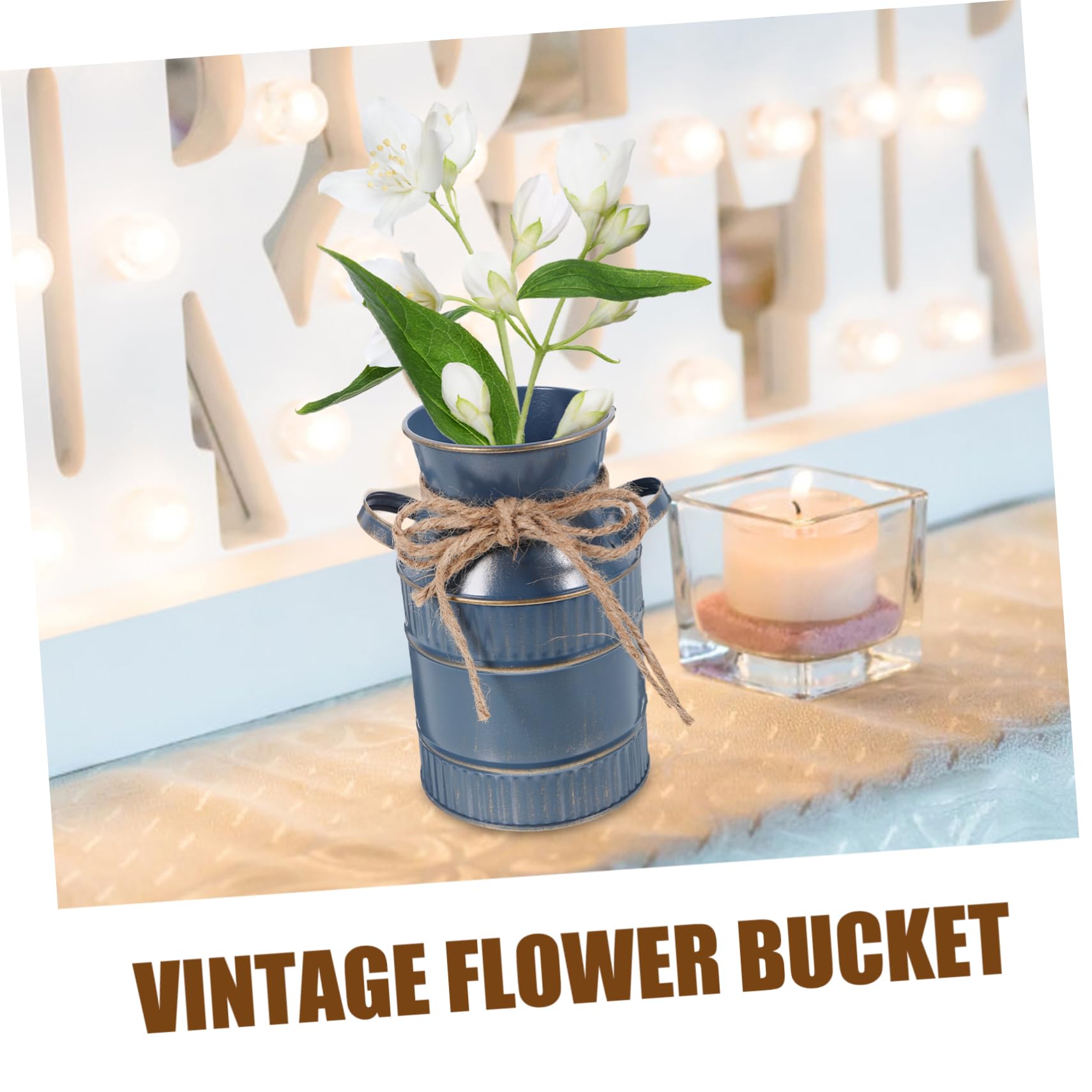 Amazon.co.jp: ULTECHNOVO レトロな牛乳瓶の花瓶 ヴィンテージ農家の花  