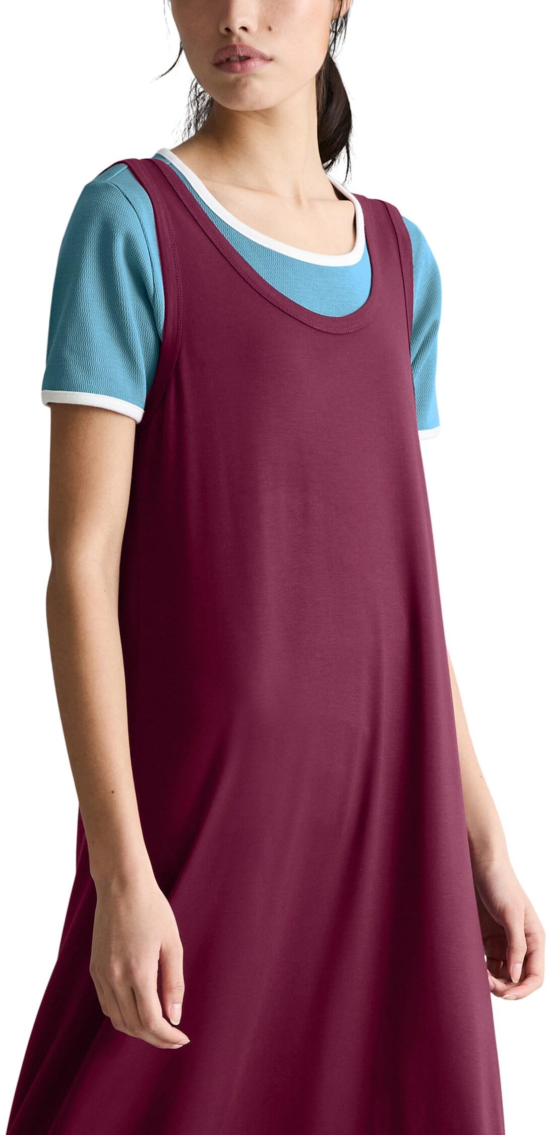 Marc OߴPolo Denim Damen Jerseykleid ärmellos Relaxed Fit