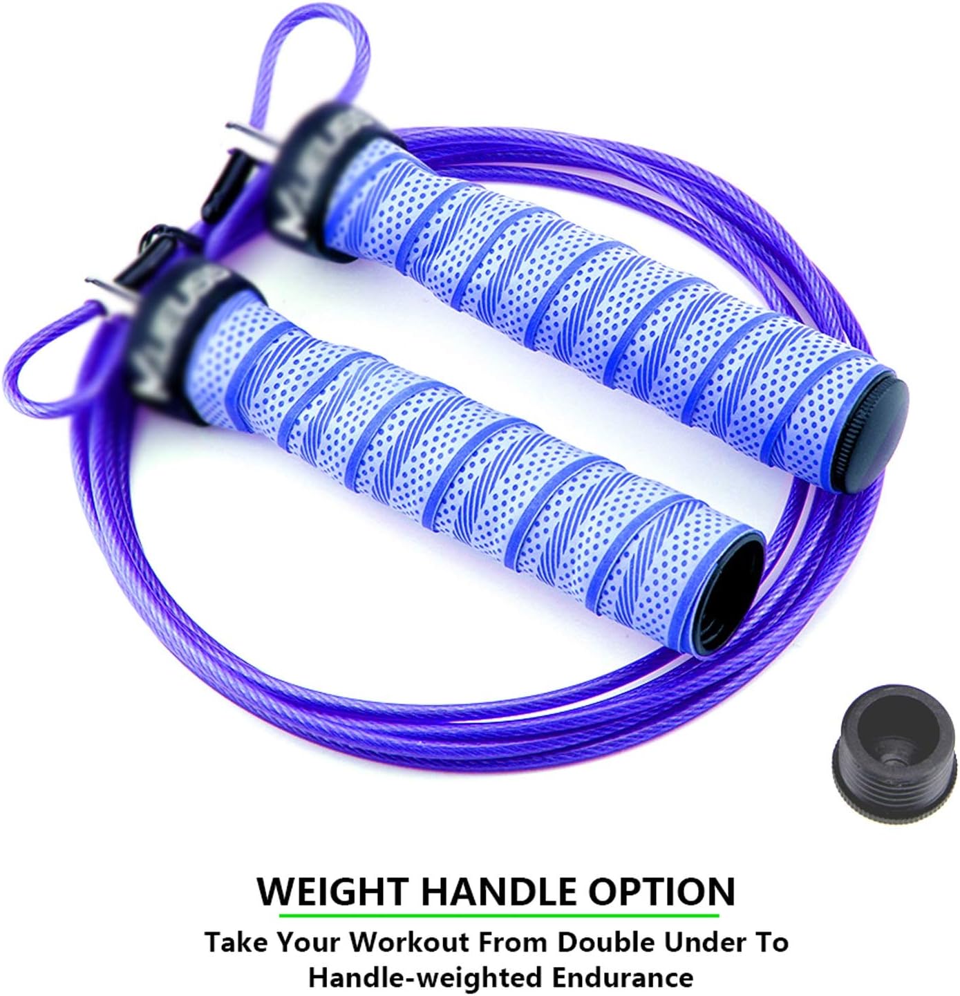 High Speed Jump Rope Professional Adjustable Skipping Rope With Portable Bag Skip Rope Anti-Slip Handle For Under In