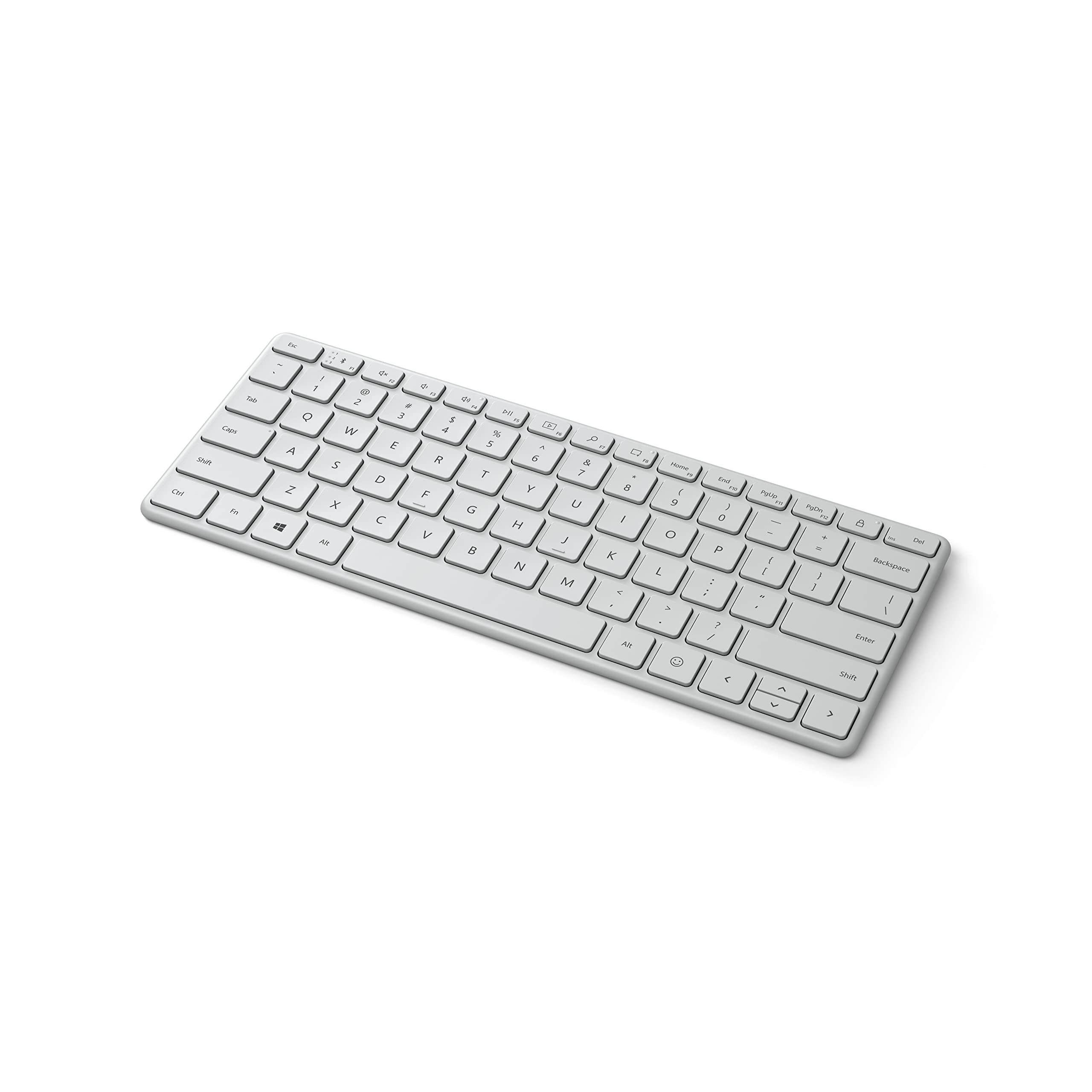 Microsoft21Y-00034 Designer Compact Bluetooth Keyboard - White