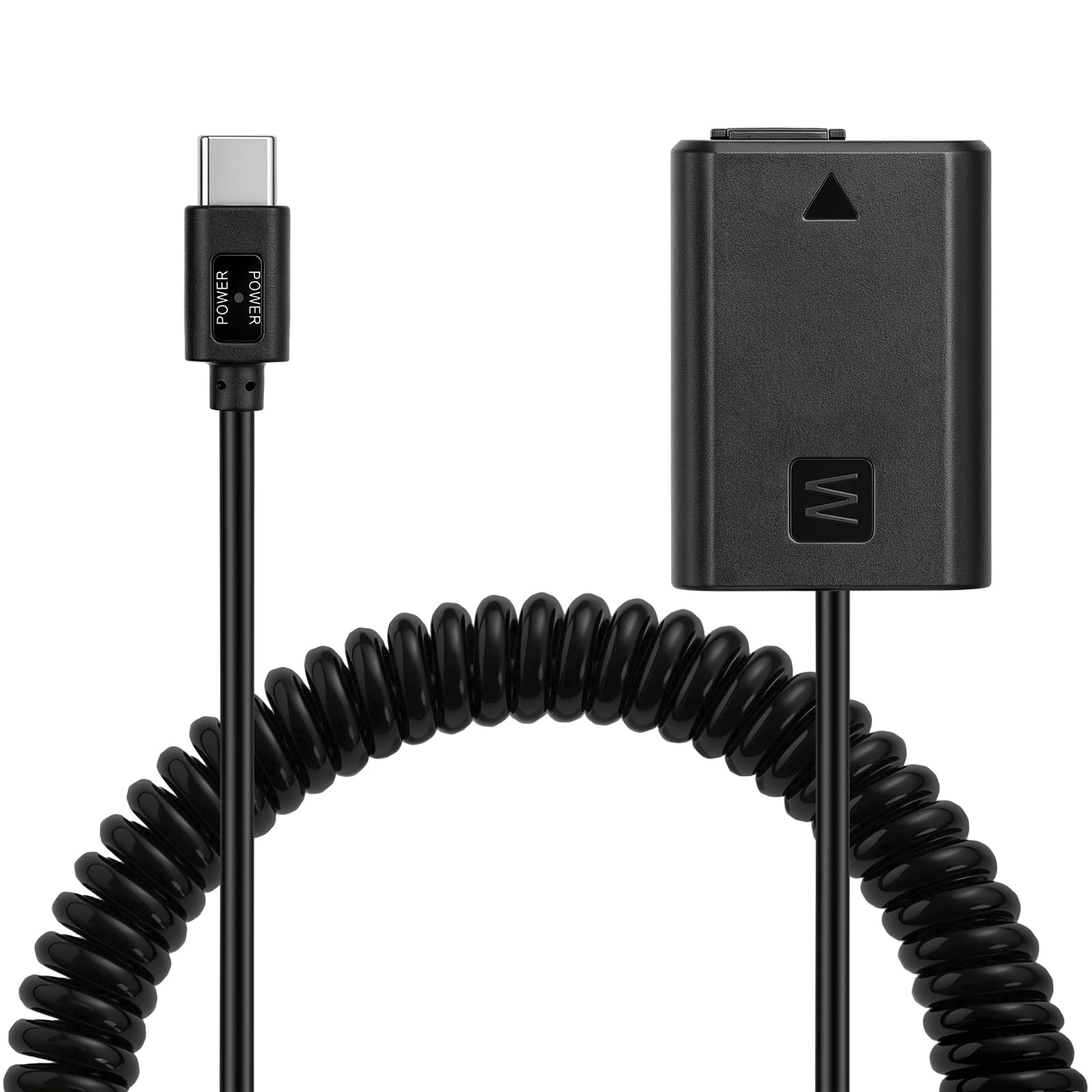 HangTon QC PD USB C NP-FW50 Batteria fittizia per Sony A7 A7II A7S A7SII A7R A7R2 A6500 A6300 A6000 A5100 NEX Fotocamera