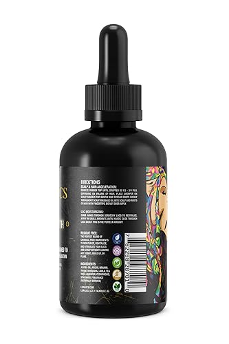 Miniatura 6 de Aceite para el crecimiento del cabello y el cuero cabelludo de León | Estilo ligero para rastas, trenzas, trenzas, trenzas de imitación, trenzas de