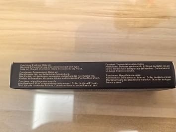 Waterproof Eyebrow Gel for Long Lasting, Highly Tinted Liquid Eye Brow Makeup, Sweatproof, Natural (Black Brown)
