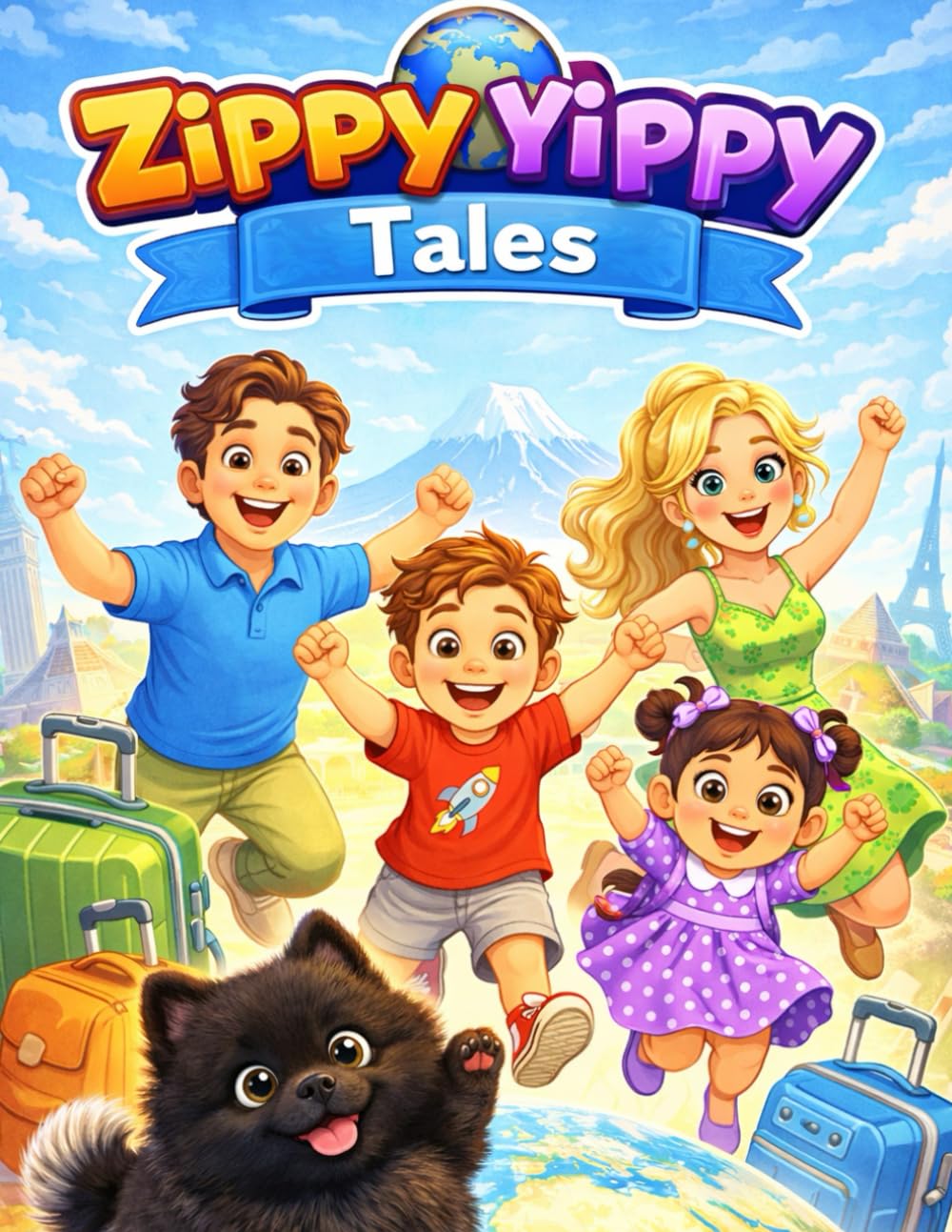 ZippyYippy Tales: France: A Fun Activity Book for Kids