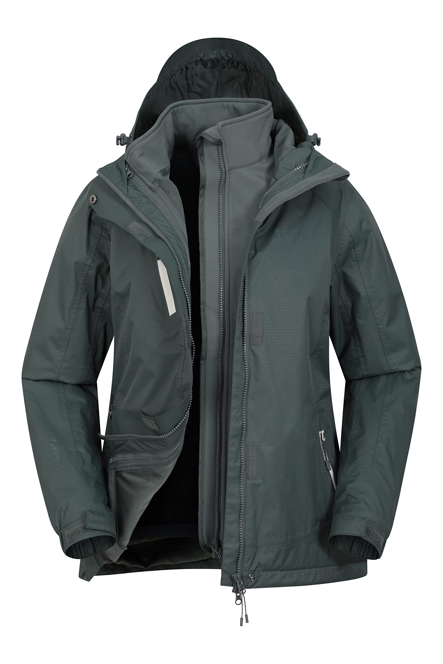 Mountain WarehouseBracken Womens 3 in 1 Waterproof Rain Jacket