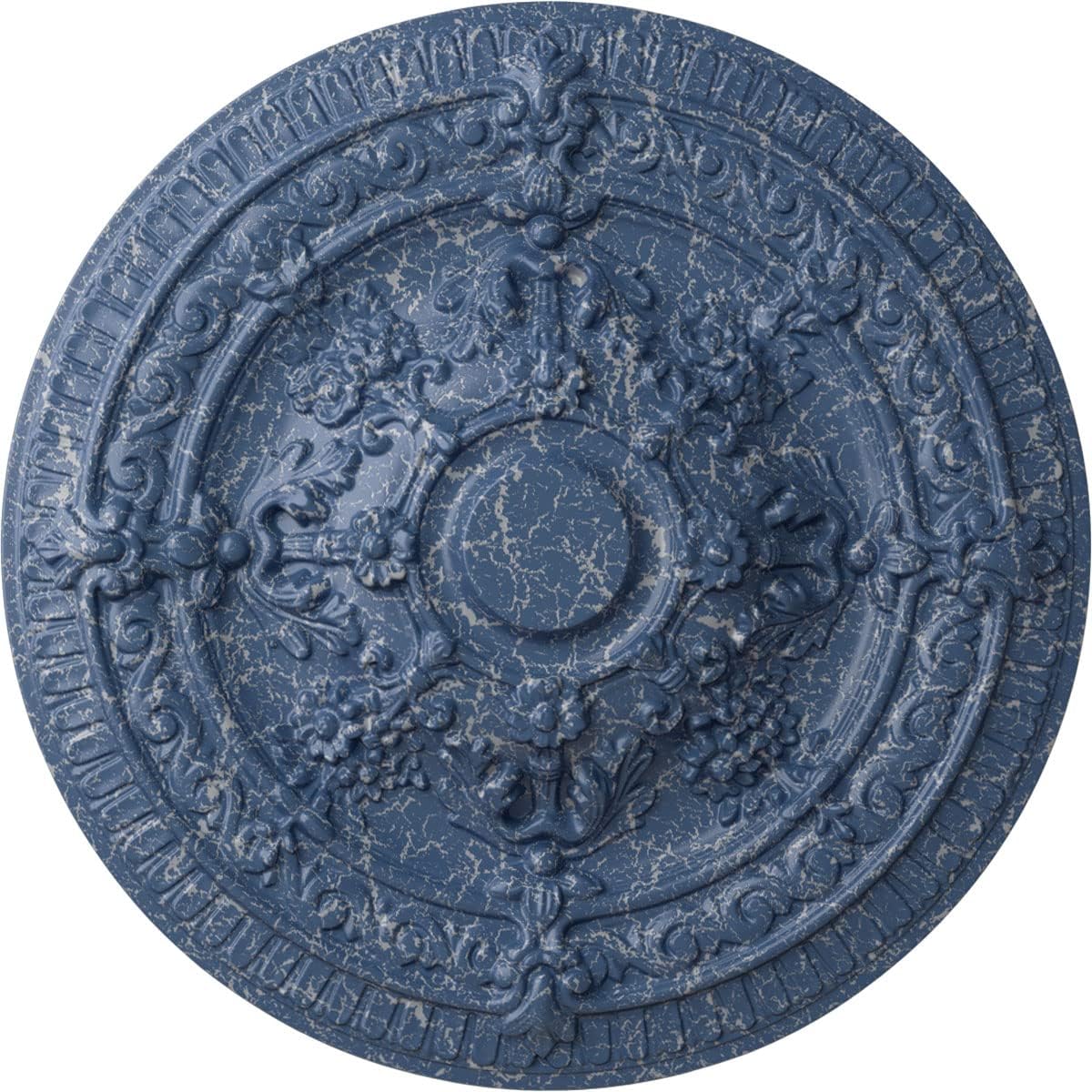 Ekena Millwork CM26VIAMC Vincent Ceiling Medallion, Americana Crackle