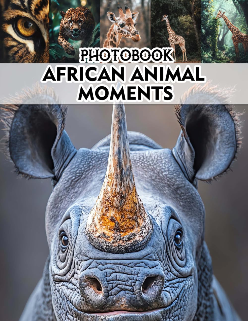 African Animal Moments Photobook: A Book about Wildlife Stories from Africa with Stunning Animal Encounters for Nature Enthusiasts