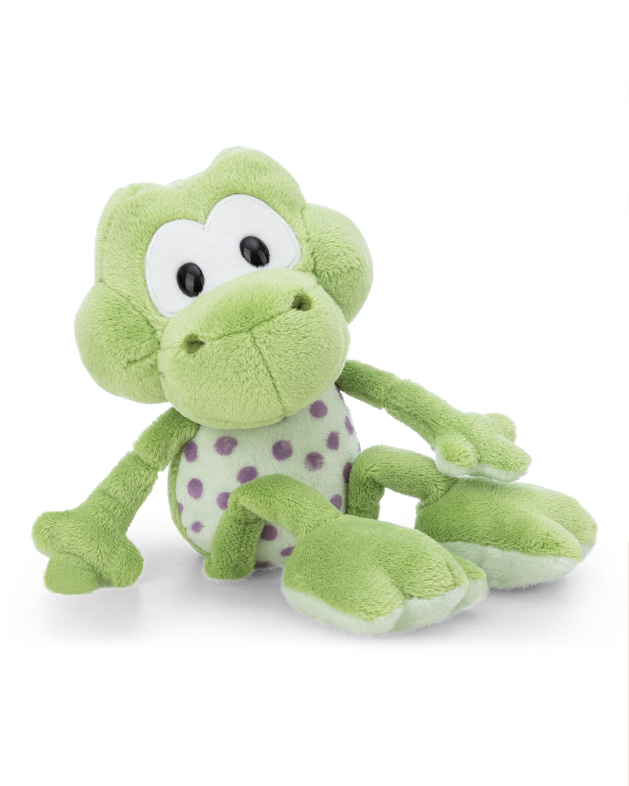 NICI Cuddly Toy, Fridolin Frog, 35 cm, Green, Soft Plush Toy, Cute Stuffed Toy for Cuddling and Playing, Great Gift Idea for Children and Adults - 62271