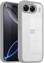 V-TAN Back Cover for OnePlus Nord 4 5G Compatible Case, Transparent Clear, TPU, Camera Protective Shockproof Cover (Gray)