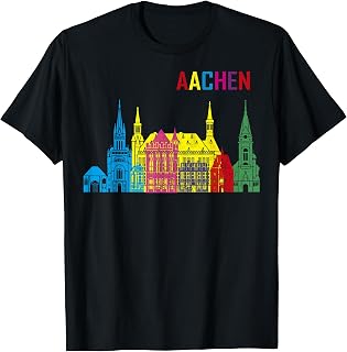 Travel Europe Germany Aachen German Vacation Souvenir Tee T-Shirt