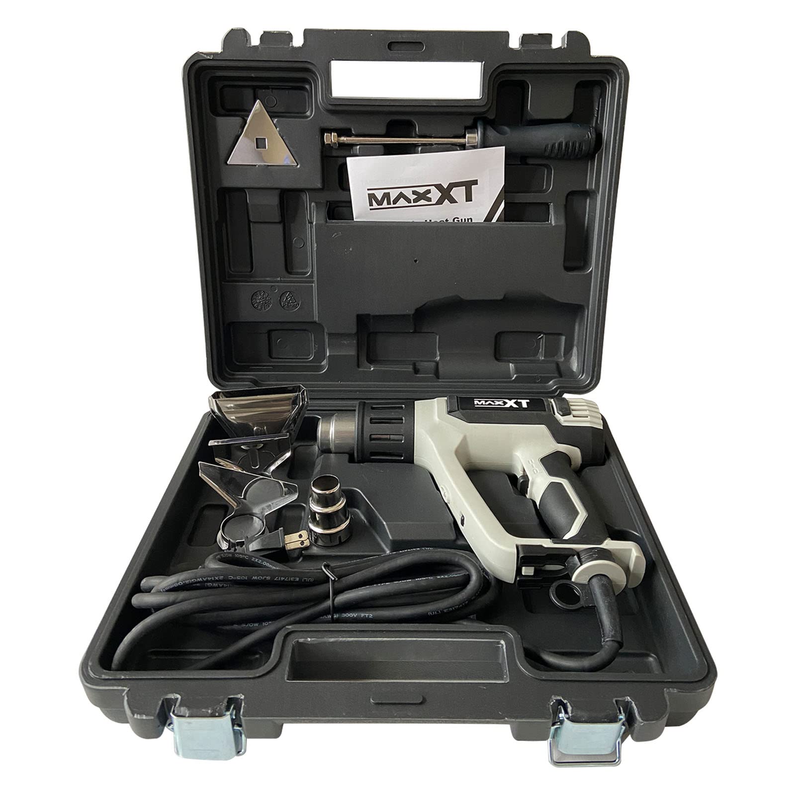 MAXXT Heat Gun 1800W Hot Air Gun Kit with Digital LCD