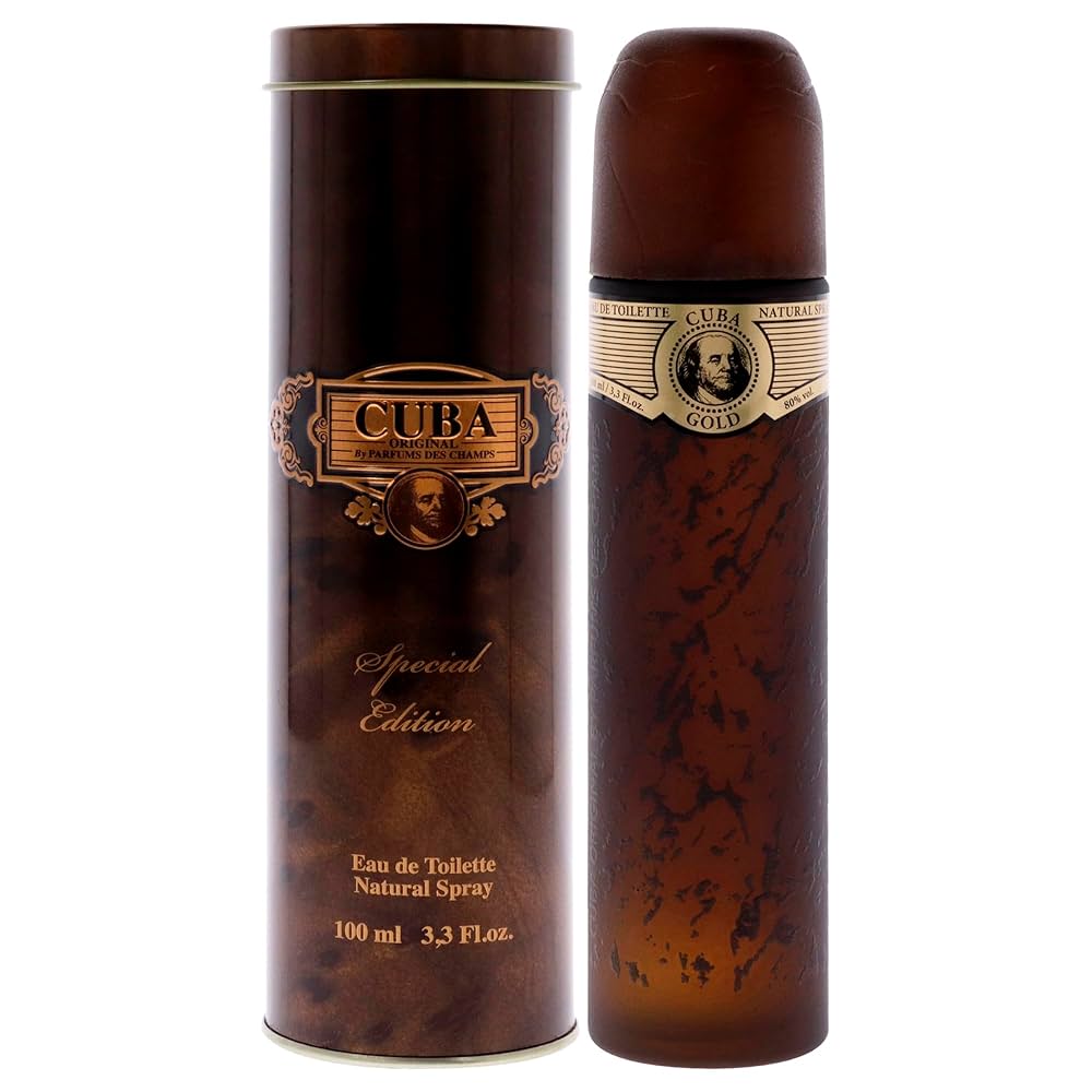 Amazon.com : Cuba Gold Sprecial Edition Eau De Toilette