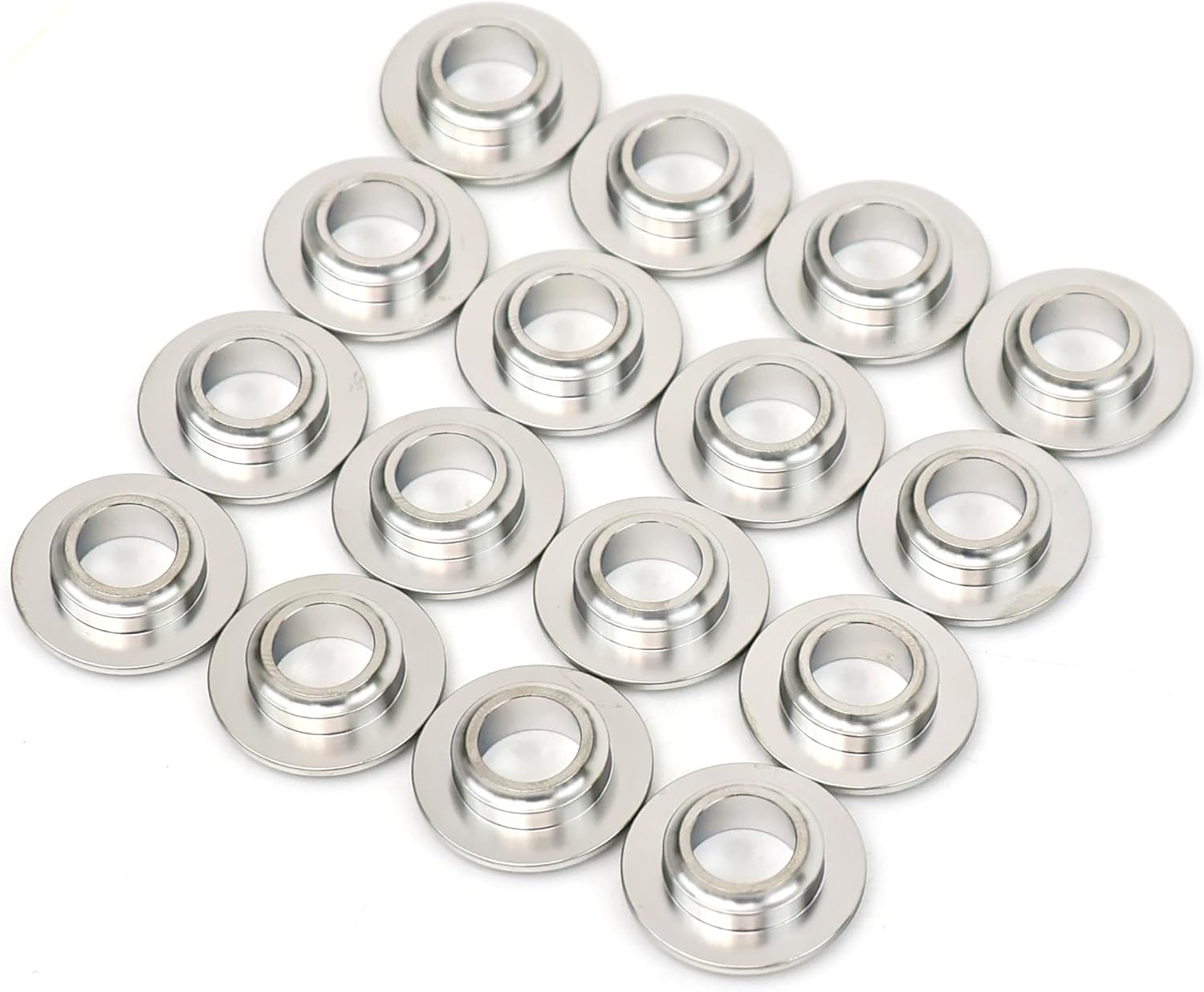 Michigan Motorsports Titanium Retainers for LS/Gen V LT Beehive Valve Springs | MM-2011-16 | Fits 4.8L 5.3L 5.7L 6.0L 6.2L Engines | LS1 LS3 LS6 LQ4 LQ9 L83 L86 LT1 LT4 (Retainers Only)