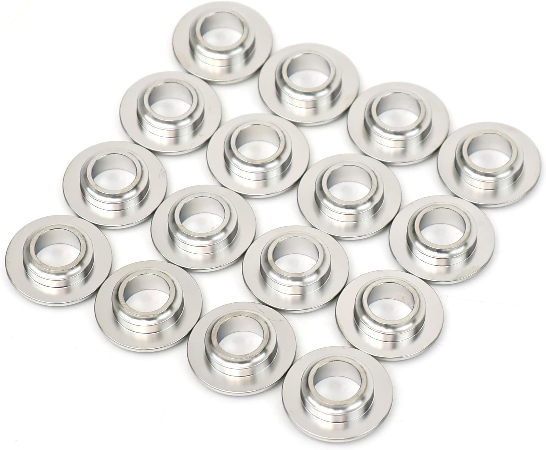 BTR Brian Tooley Racing Titanium Retainers for LS/LT Beehive Valve Springs | BTR-SR007-16 | Fits 1997+ 4.8 5.3 5.7 6.0 6.2 LS1 LS3 LS6 LQ4 LQ9 L83 L86 LT1 LT4 Engines (Retainers Only)