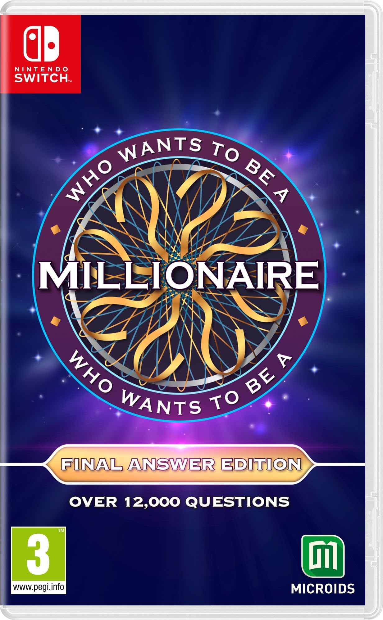 WHO WANTS TO BE A MILLIONAIRE : FINAL ANSWER EDITION (Download Code in Box) - Switch