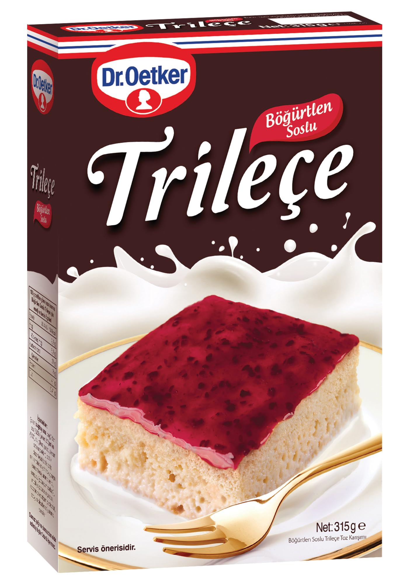 Dr. Oetker Trileçe Böğürtlen Soslu 315 Gr