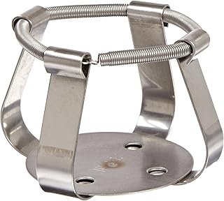Lab Companion AAA23552 Model SE-552 Steel Maximum Mountable Flask Clamp for 250ml Round Flask