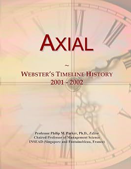Axial Webster's Timeline History, 2001 - 2002