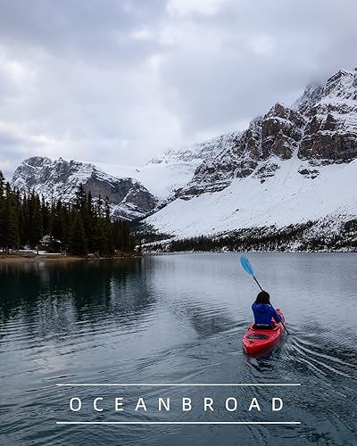 Vista 51 de OCEANBROAD Remo de kayak de 86 pulgadas/85.8 in, 90.5 pulgadas/90.6 in, 95 pulgadas/94.9 in, eje de aleación, kayak, canoa, remo con correa de remo